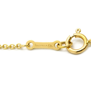 ティファニー Tiffany & Co アップル イエローゴールド K18YG ネックレス T＆Co. エルサペレッティ リンゴ Au750 YG