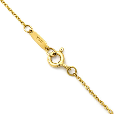 ティファニー Tiffany & Co トリプルハート イエローゴールド K18YG ネックレス T＆Co. Au750 18K 18金 3連 3重 両吊り ヴィンテージ