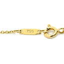 ティファニー Tiffany & Co トリプルハート イエローゴールド K18YG ネックレス T＆Co. Au750 18K 18金 3連 3重 両吊り ヴィンテージ