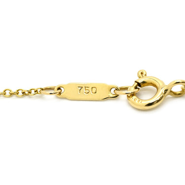 ティファニー Tiffany & Co トリプルハート イエローゴールド K18YG ネックレス T＆Co. Au750 18K 18金 3連 3重 両吊り ヴィンテージ