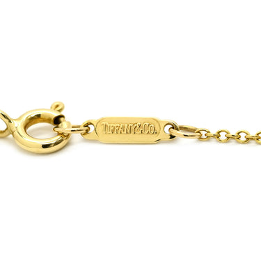 ティファニー Tiffany & Co トリプルハート イエローゴールド K18YG ネックレス T＆Co. Au750 18K 18金 3連 3重 両吊り ヴィンテージ