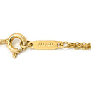 ティファニー Tiffany & Co インフィニティ イエローゴールド K18YG ネックレス T&Co. Au750 18K メビウス 2連 ダブルチェーン