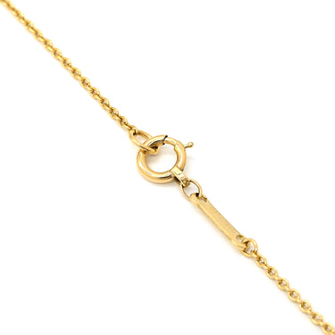 ティファニー Tiffany & Co ビーン デザイン ペンダント 15mm イエローゴールド K18YG ネックレス 750YG 18金 エルサペレッティ
