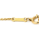 ティファニー Tiffany & Co ビーン デザイン ペンダント 15mm イエローゴールド K18YG ネックレス 750YG 18金 エルサペレッティ