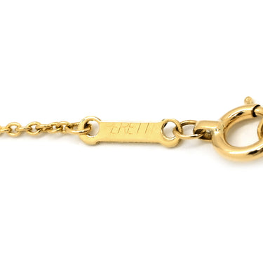 ティファニー Tiffany & Co ビーン デザイン ペンダント 15mm イエローゴールド K18YG ネックレス 750YG 18金 エルサペレッティ