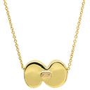 ティファニー Tiffany & Co トルネード イエローゴールド K18YG ネックレス T＆Co. 750YG 18K 18金 渦巻