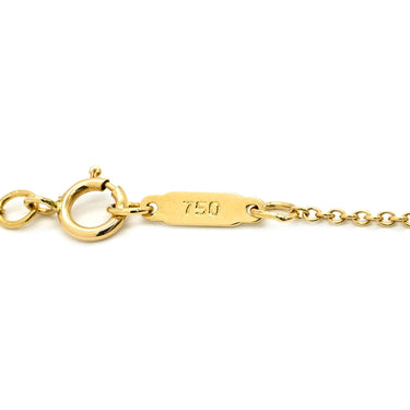 ティファニー Tiffany & Co トルネード イエローゴールド K18YG ネックレス T＆Co. 750YG 18K 18金 渦巻