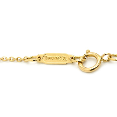 ティファニー Tiffany & Co トルネード イエローゴールド K18YG ネックレス T＆Co. 750YG 18K 18金 渦巻