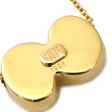 ティファニー Tiffany & Co トルネード イエローゴールド K18YG ネックレス T＆Co. 750YG 18K 18金 渦巻