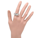 ショーメ CHAUMET リアン エヴィダンスリング ホワイトゴールド K18WG リング 指輪 Liens 750 WG 18K 18金 12.5号