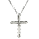 ティファニー Tiffany & Co スモールクロス ダイヤ ペンダント プラチナシルバー Pt950 ダイヤモンド ネックレス 11石 11石 クロス 十字架 ブリリアントカット