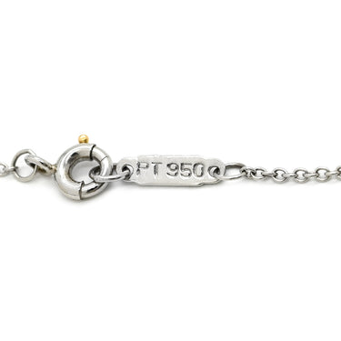 ティファニー Tiffany & Co スモールクロス ダイヤ ペンダント プラチナシルバー Pt950 ダイヤモンド ネックレス 11石 11石 クロス 十字架 ブリリアントカット