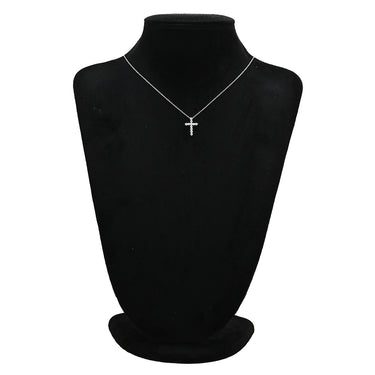 ティファニー Tiffany & Co スモールクロス ダイヤ ペンダント プラチナシルバー Pt950 ダイヤモンド ネックレス 11石 11石 クロス 十字架 ブリリアントカット