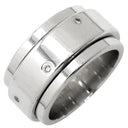 ピアジェ PIAGET ポセション ダイヤ ワイド ホワイトゴールド K18WG ダイヤモンド #53(JP13) リング 指輪 7粒 7石 回転 スピン 18K 750 WG 12.5号