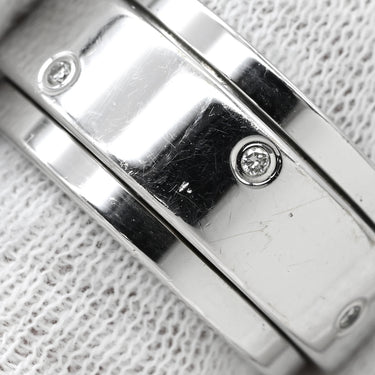 ピアジェ PIAGET ポセション ダイヤ ワイド ホワイトゴールド K18WG ダイヤモンド #53(JP13) リング 指輪 7粒 7石 回転 スピン 18K 750 WG 12.5号