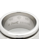 ピアジェ PIAGET ポセション ダイヤ ワイド ホワイトゴールド K18WG ダイヤモンド #53(JP13) リング 指輪 7粒 7石 回転 スピン 18K 750 WG 12.5号