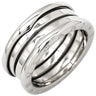 ブルガリ BVLGARI ビーゼロワン B-zero1 3バンド ホワイトゴールド K18WG #57 リング 指輪 K18WG Au750 18K 18金 16.5号