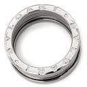 ブルガリ BVLGARI ビーゼロワン B-zero1 3バンド ホワイトゴールド K18WG #57 リング 指輪 K18WG Au750 18K 18金 16.5号