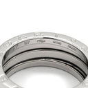 ブルガリ BVLGARI ビーゼロワン B-zero1 3バンド ホワイトゴールド K18WG #57 リング 指輪 K18WG Au750 18K 18金 16.5号