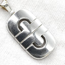 ブルガリ BVLGARI パレンテシ ホワイトゴールド K18WG ネックレス ペンダント 18K 750WG 18金