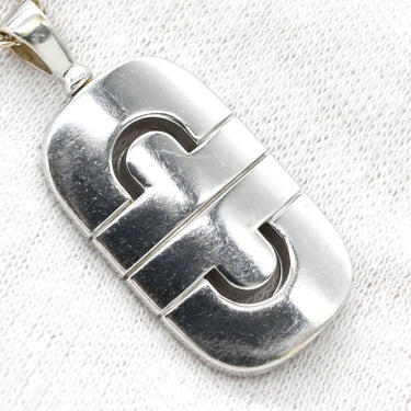 ブルガリ BVLGARI パレンテシ ホワイトゴールド K18WG ネックレス ペンダント 18K 750WG 18金