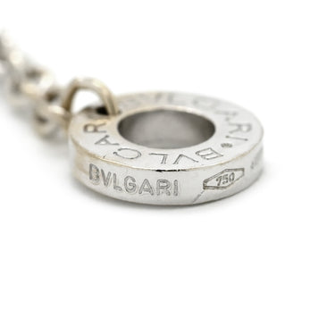 ブルガリ BVLGARI パレンテシ ホワイトゴールド K18WG ネックレス ペンダント 18K 750WG 18金