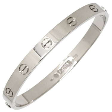 カルティエ Cartier LOVE ラブブレスレット 旧型 ホワイトゴールド K18WG #17 ブレスレット クラシックモデル 750WG 18K 18金 バングル