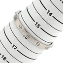 カルティエ Cartier LOVE ラブブレスレット 旧型 ホワイトゴールド K18WG #17 ブレスレット クラシックモデル 750WG 18K 18金 バングル