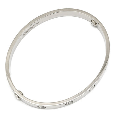 カルティエ Cartier LOVE ラブブレスレット 旧型 ホワイトゴールド K18WG #17 ブレスレット クラシックモデル 750WG 18K 18金 バングル