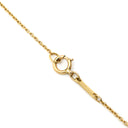 ティファニー Tiffany & Co オープンハート 22mm イエローゴールド K18YG ネックレス T＆Co. 18K 18金 750 YG エルサペレッティ