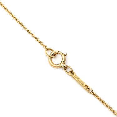 ティファニー Tiffany & Co オープンハート 22mm イエローゴールド K18YG ネックレス T＆Co. 18K 18金 750 YG エルサペレッティ