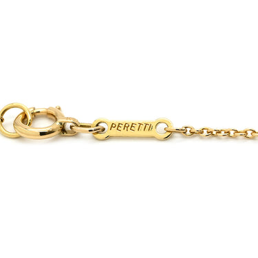 ティファニー Tiffany & Co オープンハート 22mm イエローゴールド K18YG ネックレス T＆Co. 18K 18金 750 YG エルサペレッティ