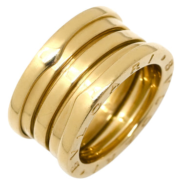 ブルガリ BVLGARI ビーゼロワン B-zero1 4バンド イエローゴールド K18YG #50(JP10) リング 指輪 Au750 18K 18金 9号