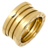 ブルガリ BVLGARI ビーゼロワン B-zero1 4バンド イエローゴールド K18YG #50(JP10) リング 指輪 Au750 18K 18金 9号