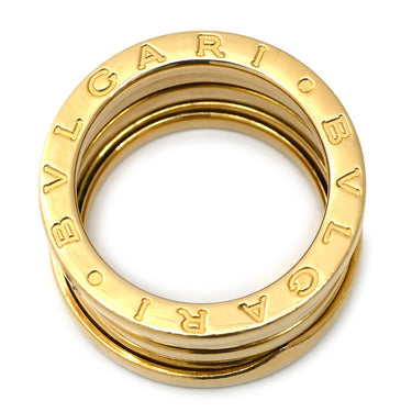 ブルガリ BVLGARI ビーゼロワン B-zero1 4バンド イエローゴールド K18YG #50(JP10) リング 指輪 Au750 18K 18金 9号
