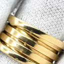 ブルガリ BVLGARI ビーゼロワン B-zero1 4バンド イエローゴールド K18YG #50(JP10) リング 指輪 Au750 18K 18金 9号