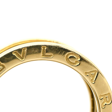ブルガリ BVLGARI ビーゼロワン B-zero1 4バンド イエローゴールド K18YG #50(JP10) リング 指輪 Au750 18K 18金 9号