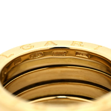 ブルガリ BVLGARI ビーゼロワン B-zero1 4バンド イエローゴールド K18YG #50(JP10) リング 指輪 Au750 18K 18金 9号
