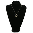 ティファニー Tiffany & Co オープンハート 27.4mm イエローゴールド K18YG ネックレス T＆Co. Au750 18K 18金 エルサペレッティ ラージ