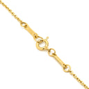 ティファニー Tiffany & Co オープンハート 27.4mm イエローゴールド K18YG ネックレス T＆Co. Au750 18K 18金 エルサペレッティ ラージ