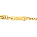 ティファニー Tiffany & Co オープンハート 27.4mm イエローゴールド K18YG ネックレス T＆Co. Au750 18K 18金 エルサペレッティ ラージ