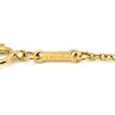 ティファニー Tiffany & Co オープンハート 27.4mm イエローゴールド K18YG ネックレス T＆Co. Au750 18K 18金 エルサペレッティ ラージ