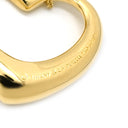 ティファニー Tiffany & Co オープンハート 27.4mm イエローゴールド K18YG ネックレス T＆Co. Au750 18K 18金 エルサペレッティ ラージ