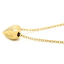 ティファニー Tiffany & Co ピンチドハート イエローゴールド K18YG ネックレス T&Co. 18K 750 YG ミニハート