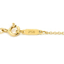 ティファニー Tiffany & Co ピンチドハート イエローゴールド K18YG ネックレス T&Co. 18K 750 YG ミニハート