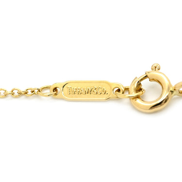 ティファニー Tiffany & Co ピンチドハート イエローゴールド K18YG ネックレス T&Co. 18K 750 YG ミニハート
