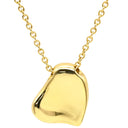 ティファニー Tiffany & Co フルハート イエローゴールド K18YG ネックレス T＆Co. 18K 18金 750 YG エルサペレッティ
