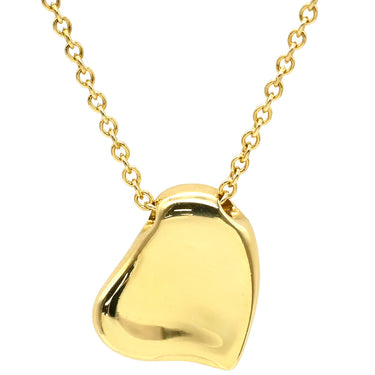 ティファニー Tiffany & Co フルハート イエローゴールド K18YG ネックレス T＆Co. 18K 18金 750 YG エルサペレッティ