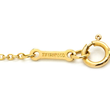 ティファニー Tiffany & Co フルハート イエローゴールド K18YG ネックレス T＆Co. 18K 18金 750 YG エルサペレッティ