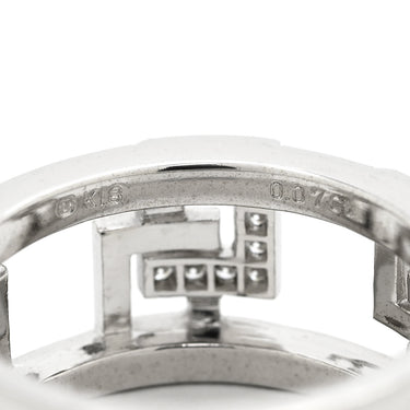 ミキモト MIKIMOTO セットリング ホワイトゴールド K18WG ダイヤモンド リング 指輪 ダイヤ 18K 750WG 重ね付け 11.5号
